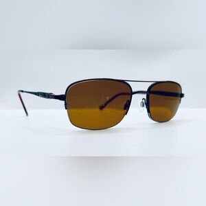 Oliver Winston OW95 Bronze Pilot Half-Rim Sunglasses Frames Only